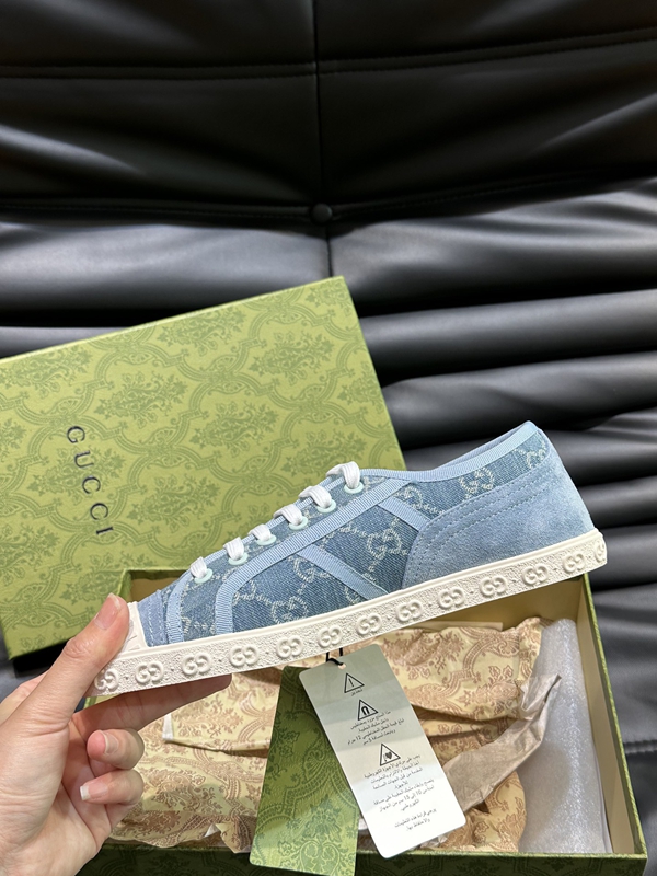 グッチ靴素材ディテール